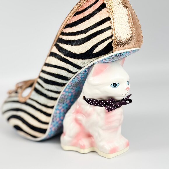 Irregular Choice Paw Print Cat Character Heels – Size 39 / UK 6 – Rare Collector - Picture 5 of 7